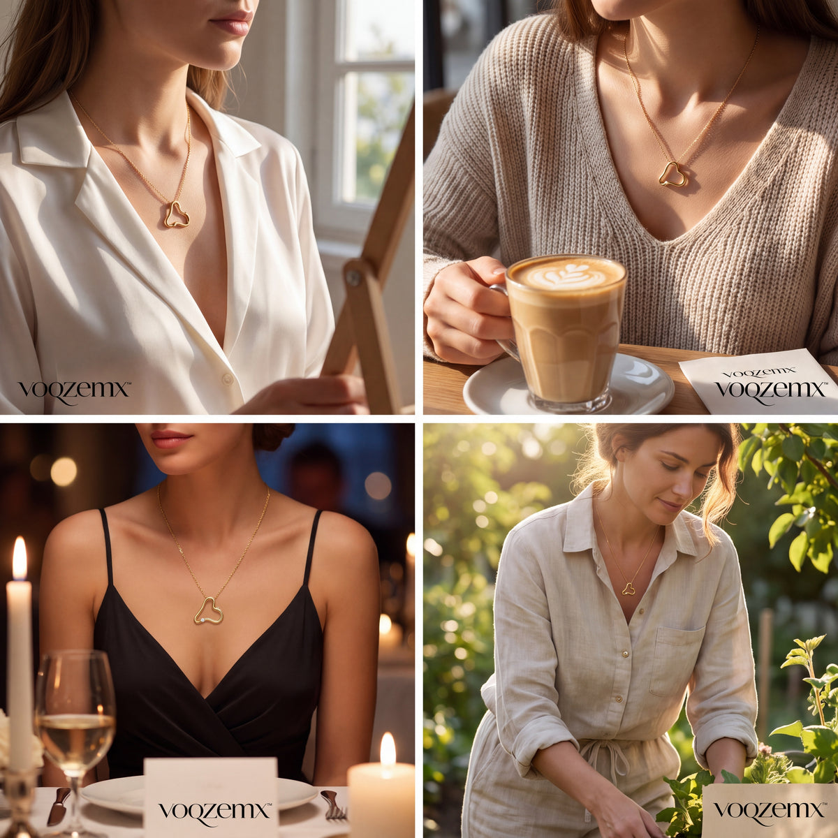 𝒗𝒐𝒒𝒛𝒆𝒎𝒙™ Lumina Loop Necklace