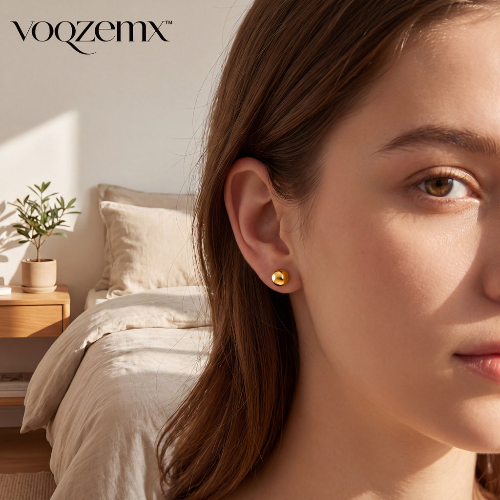 𝒗𝒐𝒒𝒛𝒆𝒎𝒙™ Mini Sphere Stud Earrings