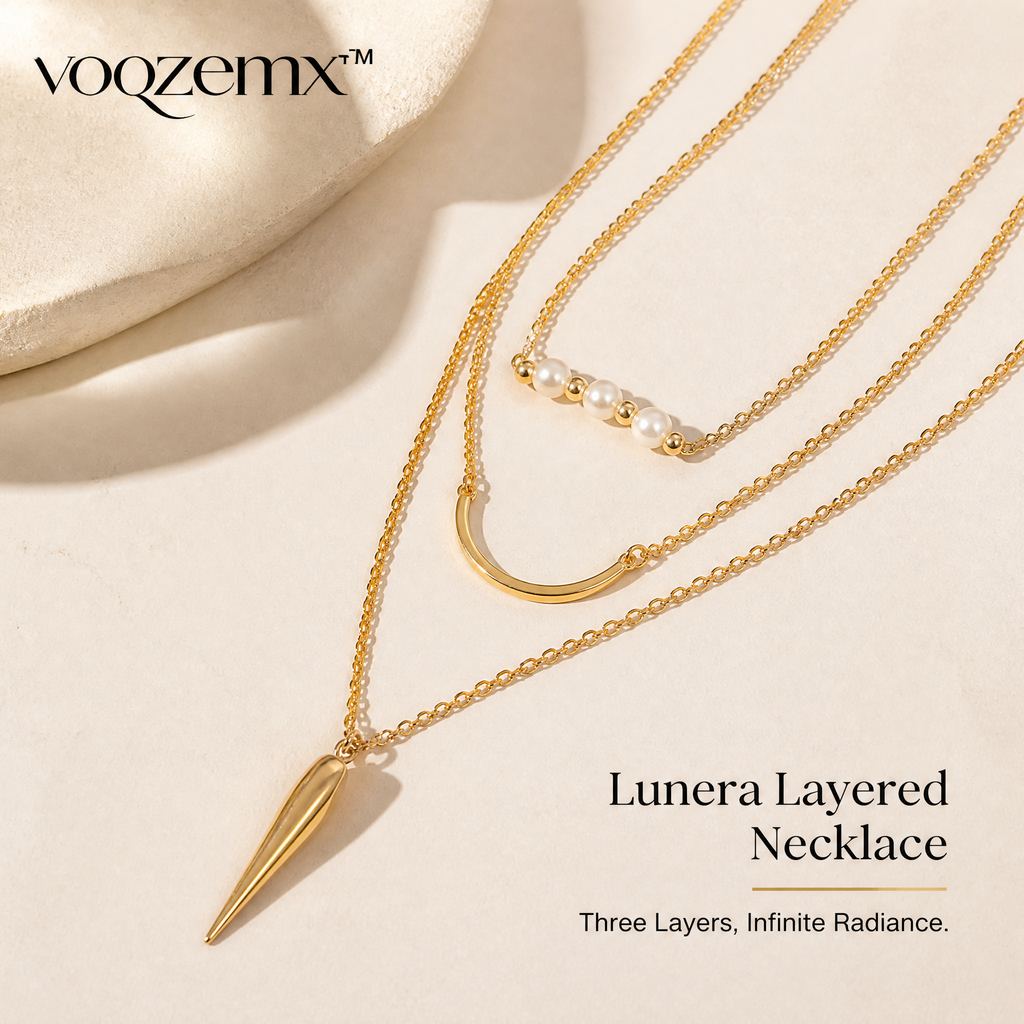 𝒗𝒐𝒒𝒛𝒆𝒎𝒙™ Lunera Layered Necklace