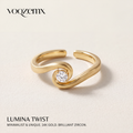 𝒗𝒐𝒒𝒛𝒆𝒎𝒙™ Lumina Twist Ring