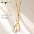 𝒗𝒐𝒒𝒛𝒆𝒎𝒙™ Geometric Flow Necklace