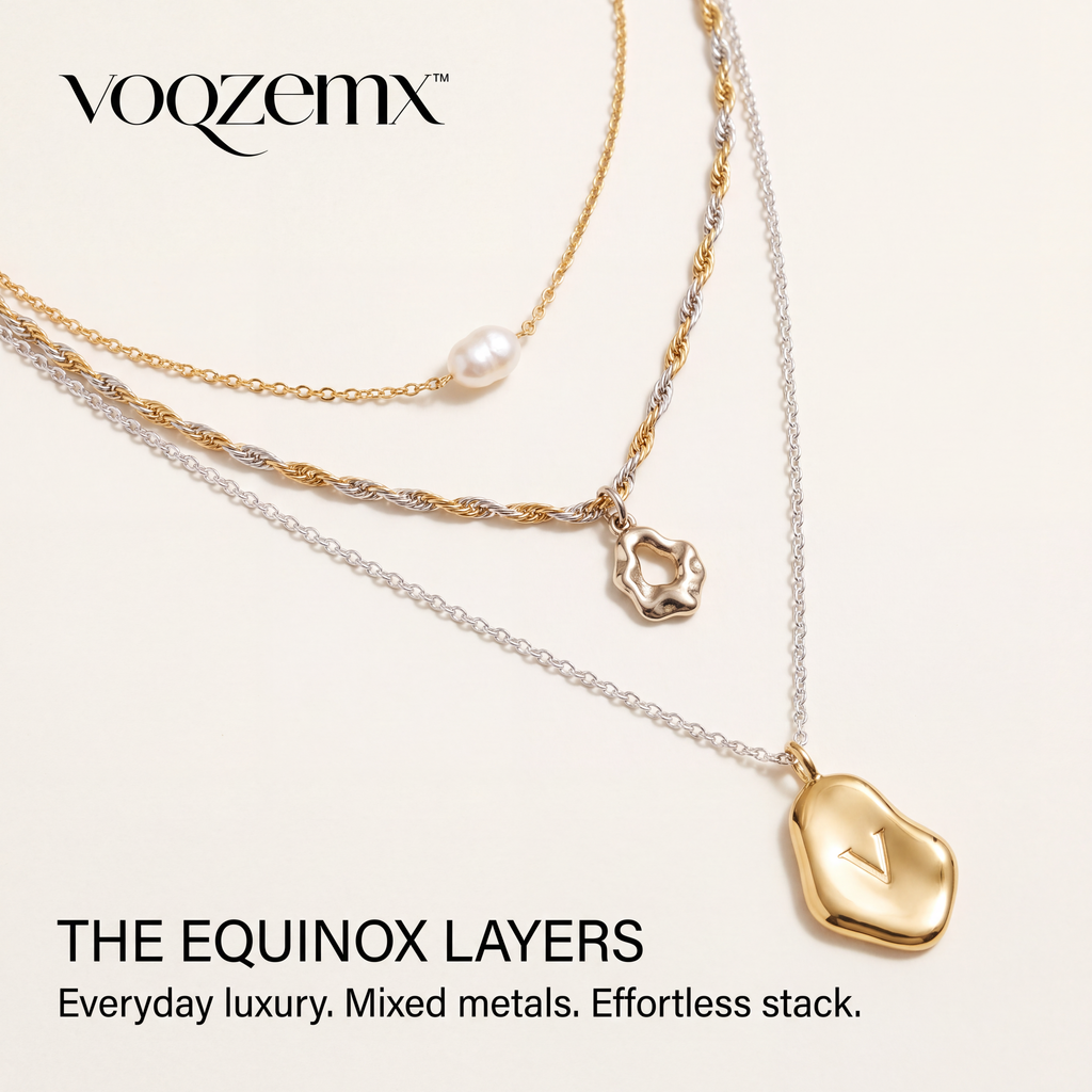 𝒗𝒐𝒒𝒛𝒆𝒎𝒙™ Equinox Layered Necklace