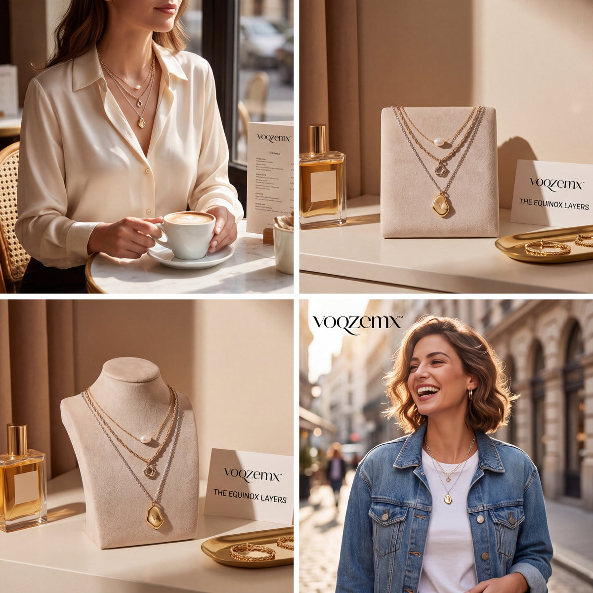 𝒗𝒐𝒒𝒛𝒆𝒎𝒙™ Equinox Layered Necklace